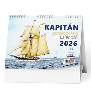 Stolový kalendár 2026 Kapitán
