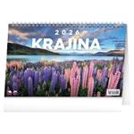 Stolový kalendár 2026 Krajina CZ/SK