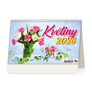Stolový kalendár 2026 - Kvety