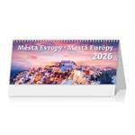 Stolový kalendár 2026 - Mestá Európy/Mesta Európy