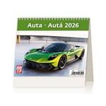 Stolový kalendár 2026 - MiniMax Autá