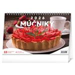 Stolový kalendár 2026 Múčniky a sladkosti