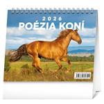 Stolový kalendár 2026 Poézia koní