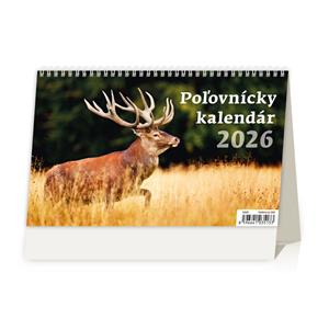 Stolový kalendár 2026 - Poľovnícky kalendár