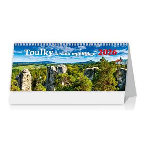 Stolový kalendár 2026 - Potulky Českou republikou