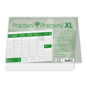Stolový kalendár 2026 - Pracovný XL/Pracovný XL