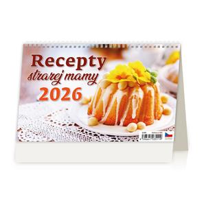 Stolový kalendár 2026 - Recepty starej mamy