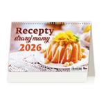 Stolový kalendár 2026 - Recepty starej mamy
