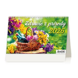 Stolový kalendár 2026 - Zdravie z prírody