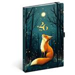 Štrnásťdňový diár/notes 2026 A5 Líška
