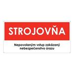 Strojovňa, plast 2mm s dierkami-190x90mm
