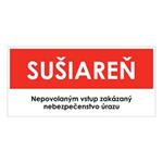 Sušiareň,plast 2mm,190x90mm