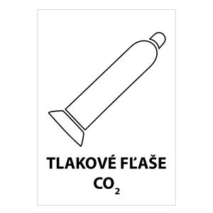 Tlakové fľaše CO2, plast 2mm 148x210mm