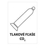 Tlakové fľaše CO2, plast 2mm 148x210mm