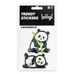 Trendy 3D Samolepky Panda