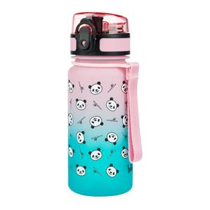 Tritanová fľaša na nápoje Gradient Panda, 350 ml