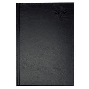 Týždenný diár 2016 Oskar balacron A5 - čierna