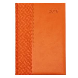 Týždenný diár 2016 Oskar grand A5 - oranžová