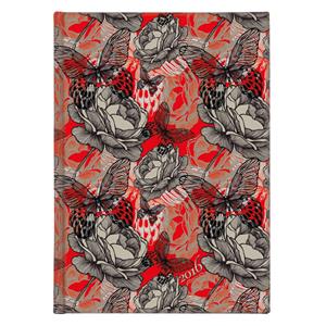 Týždenný diár 2016 Oskar lamino A5 - roses