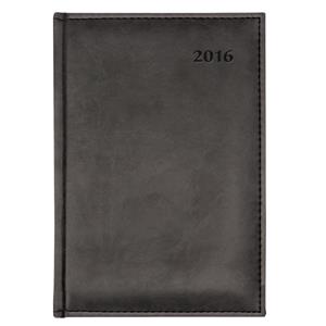 Týždenný diár 2016 Oskar vivella A5 - čierna
