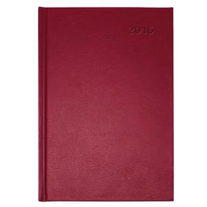 Týždenný diár 2016 Robin balacron A5 - bordó