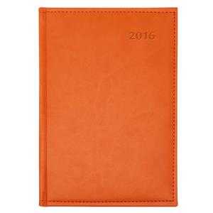 Týždenný diár 2016 Robin vivella A5 - oranžová