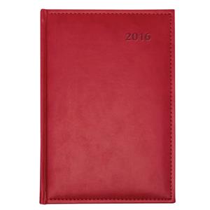 Týždenný diár 2016 Tomáš vivella A4 - bordó