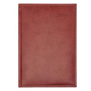 Týždenný diár 2016 Tomáš vivella A4 - hnedá
