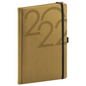 Týždenný diár 2022 A5 Ajax - zlatá