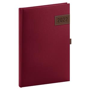 Týždenný diár 2022 A5 Tarbes - červená