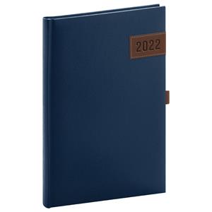 Týždenný diár 2022 A5 Tarbes - modrá