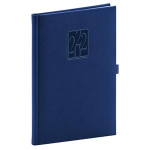 Týždenný diár 2022 A5 Vivella Classic - modrá