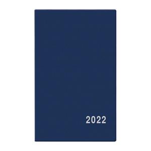 Týždenný diár 2022 Alois PVC vreckový - Modrá