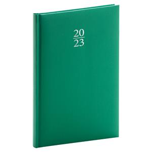 Týždenný diár 2023 A5 Capys - zelená