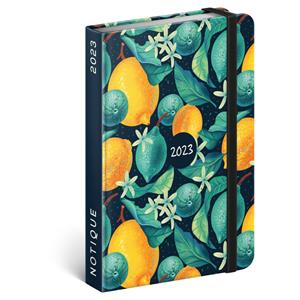 Týždenný diár 2023 B6 Citróny