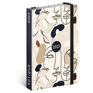 Týždenný diár 2023 B6 Tvár