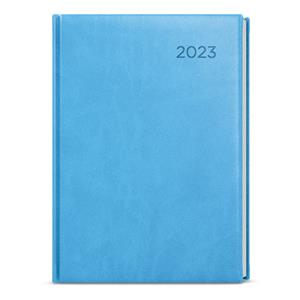 Týždenný diár 2023 Oskar Vivella A5 - Svetlo Modrá