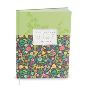 Týždenný diár 2023 Student Lamino vreckový - Jar