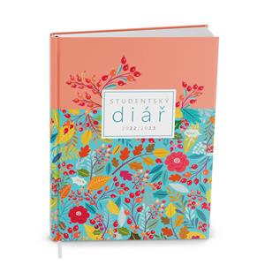 Týždenný diár 2023 Student Lamino vreckový - Jeseň