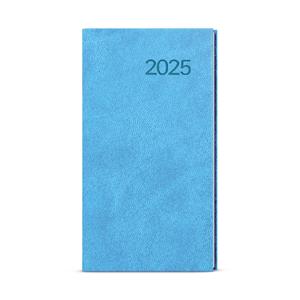 Týždenný diár 2025 Jakub Vivella vreckový - svetlo modrá