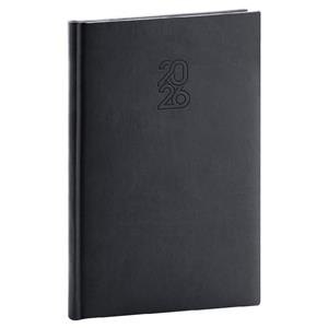 Týždenný diár 2026 A5 Aprint - čierna