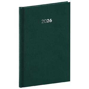 Týždenný diár 2026 A5 Balakon - zelená