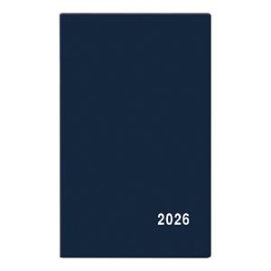 Týždenný diár 2026 Alois PVC vreckový - modrá