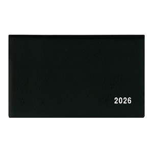 Týždenný diár 2026 Cyril PVC vreckový - čierna