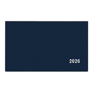Týždenný diár 2026 Cyril PVC vreckový - modrá