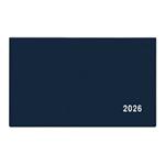 Týždenný diár 2026 Cyril PVC vreckový - modrá