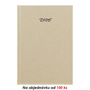 Týždenný diár 2026 Eko A5 s poznámkami - tráva