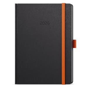 Týždenný diár 2026 Oskar Nora A5 - oranžová