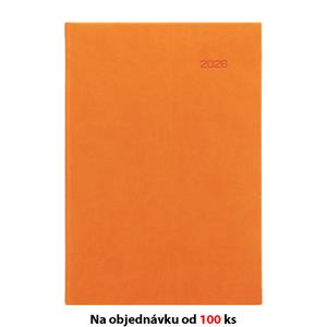 Týždenný diár 2026 Viva A5 s poznámkami - oranžová