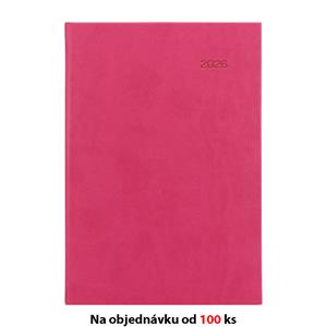 Týždenný diár 2026 Viva A5 s poznámkami - ružová